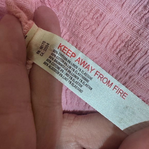 Free People Pink Long Sleeve Dress - Picture 7 of 9